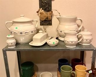 LonGaberGeR baskets and ceramics
