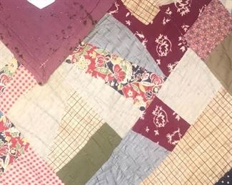 Reverse of Feed Sack quilt