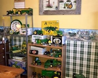 John Deere tractor collectibles