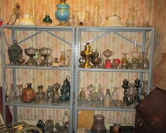 kerosene lamps