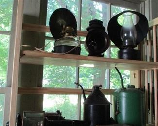 lanterns & old books