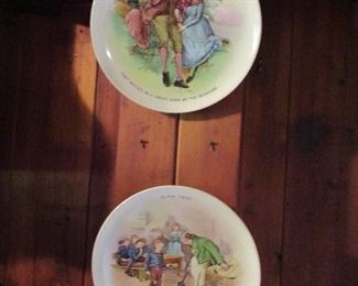 "The Foley"  Faience England large plates 