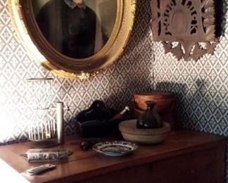 sugar chest, portrait, small items