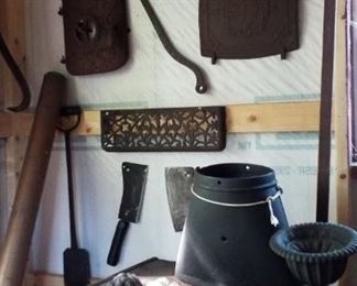 cast iron stove parts