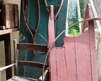 sled, chair & parts