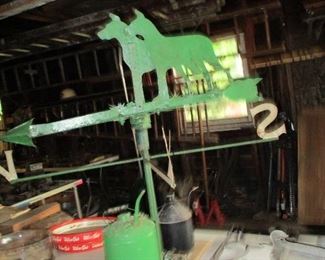 Dogs weathervane