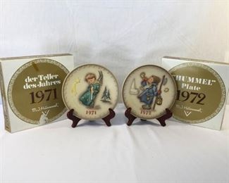 M. I. Hummel Goebel 1971 & 1972 Plates 4 Piec https://ctbids.com/#!/description/share/171516