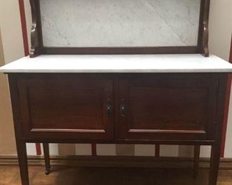 Antique Wash Stand Cabinet https://ctbids.com/#!/description/share/171525