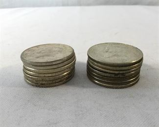 U.S. Silver Kennedy Half Dollars 14 Piece https://ctbids.com/#!/description/share/171537