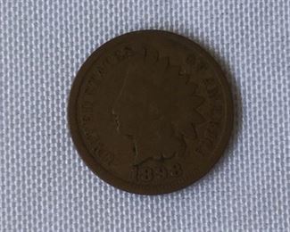 12 Pc. Antique U.S. Pennies https://ctbids.com/#!/description/share/171569