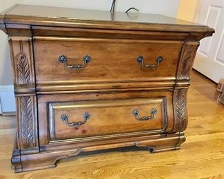 Two drawer filing cabinet