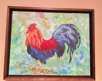 Original artwork, oil on canvas