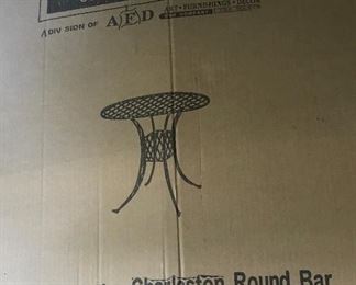 Outdoor table (New in box, unassembled)