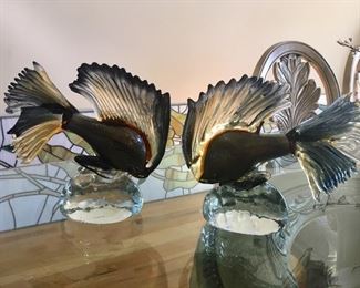 Murano glass lamps