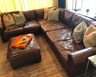 Restoration Hardware sectional sofa 
