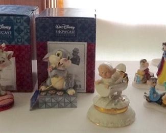 Disney Aristocats and Bambi's Thumper and Snow White & The Seven Dwarfs