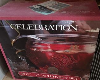 Punch Bowl Set