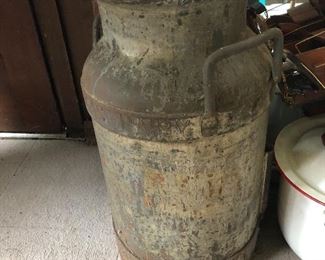 Old Milk Can