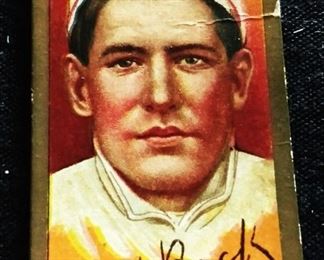 Antique Hassan Tobacco Baseball Trading Card- Frederick T. Beck (Cincinnati Reds)