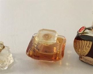 Miniature Perfume Bottles from Yesteryears, featuring