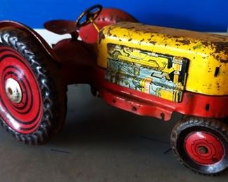 Vintage Marx Metal Toy Tractor