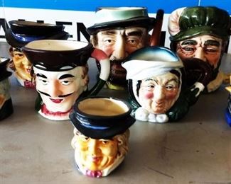 Vintage Face Mugs (Japan)