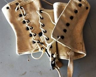 Vintage Canvas Leggings