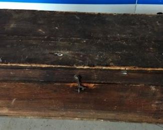 Vintage Cobbler's Box with Tools