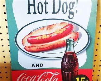 "Coca-Cola" Tin Sign