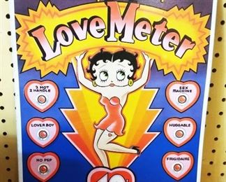 "Betty Boop" Tin Sign