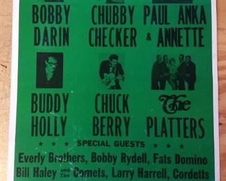 Retro Rock and Roll Concert Poster