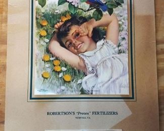 1958 Advertising Calender