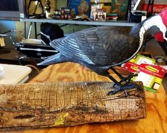 Wood Bird Display