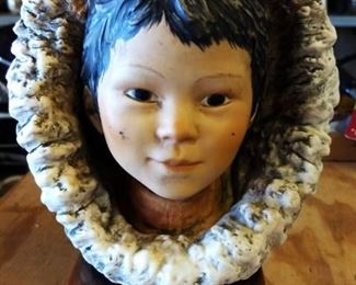 Eskimo Child Figure
