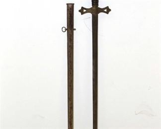Knights of Columbus Sword with Sheath