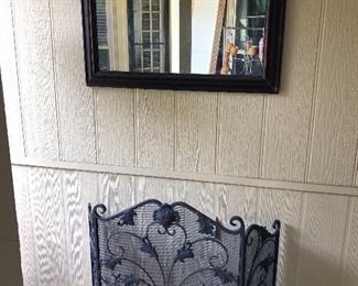 Fireplace screen 