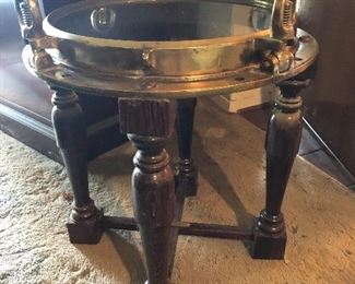 WWII Liberty Ship Nautical Lid Table