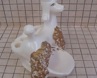 French Poodle Vanity Cosmetic Organizer Caddy