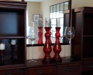 large glassware