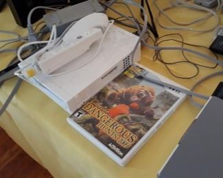 Nintendo WII system and game