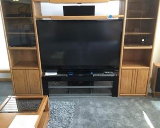 Wooden Entertainment Center