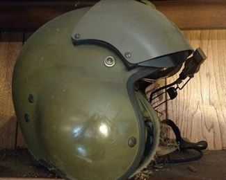 Vintage Army pilot's flight helmet