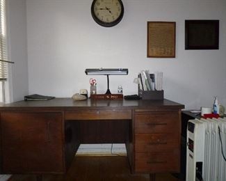 office desk which belonged to his wife, from her office @ Coca Cola