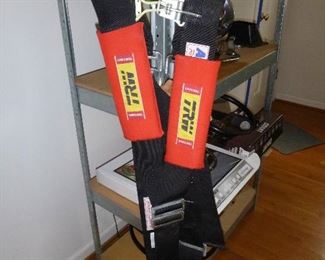 brand new racing driver's seat harness