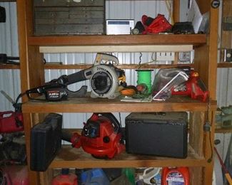 loads of yard tools
