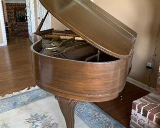 Great piano needs a home. Make offer.beautiful Chines rug. 9’by 12