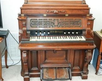 6. Victorian Organ by George Woods and Co, Boston