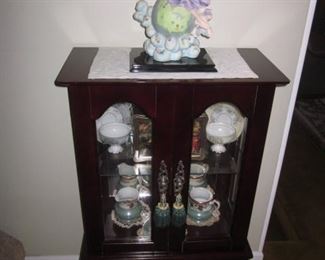 Accent Cabinet With Tea Cups and more