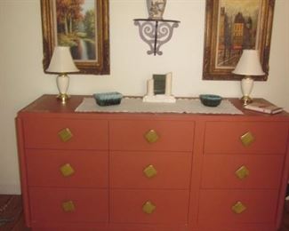Mid-Century Dressers (Dorothy Draper Style)