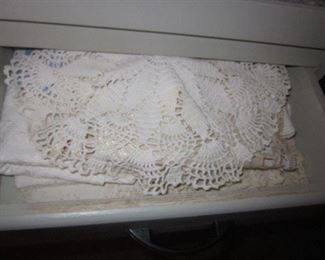 Huge Doilies Collection
A lot Of Lace
Linens/Bedding/Window treatments